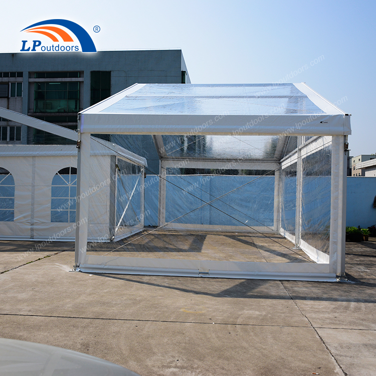 10m Clear Span Aluminum Frame Marquee Clear Tent for Outdoors Wedding Party Banquet