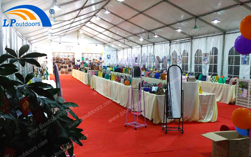 Can a 10x30m Outdoor Waterproof Sunshade Temporary Sales Exhibition Tent Improve the Advertising Effect?